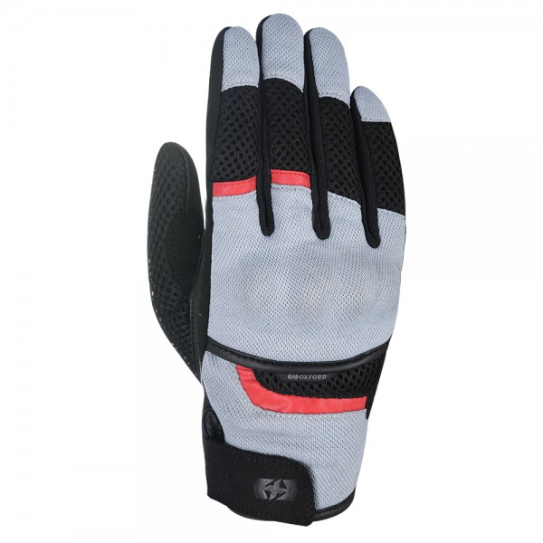 Oxford Oxford Brisbane Air Gloves Tech Grey & Black